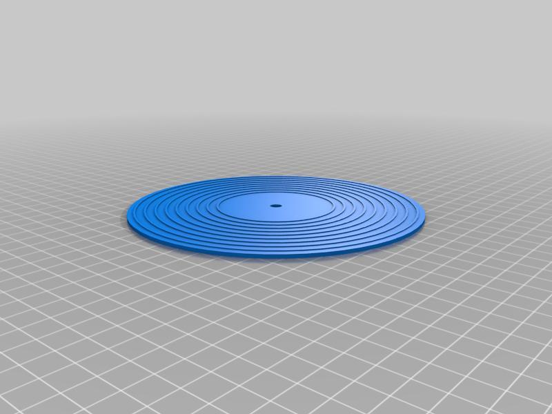 Dj vinyl record