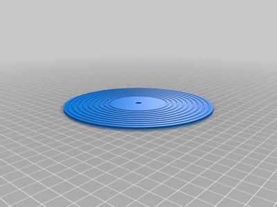 Dj vinyl record