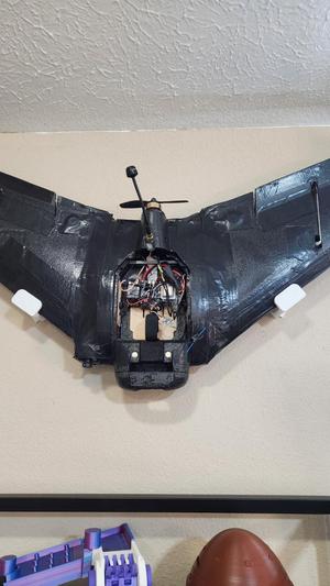 Ar wing/fixed wing drone wall mount