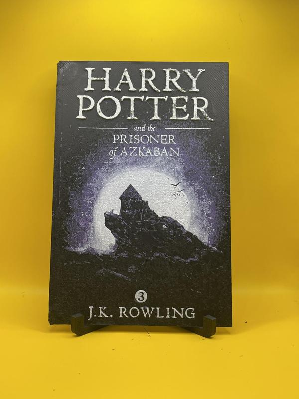 Harry Potter & The Prisoner of Azkaban HueForge Book Cover Fan Art