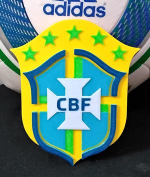 Brazil national football team coaster or plaque