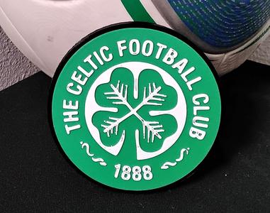 Convex The Celtic Football Club coaster or plaque