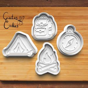 Camping Cookie Cutter set 0880