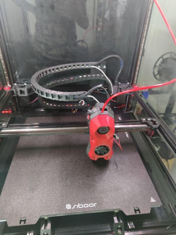 Cable Chain for Voron 2.4. With horizontal mounting for Voron Stealthburner (CW2)