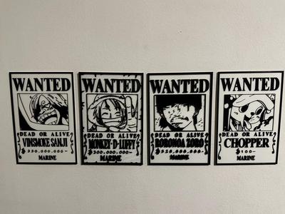 WANTED LUFFY