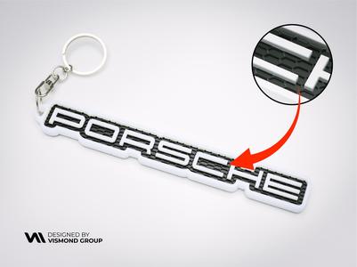 Porsche Keychain