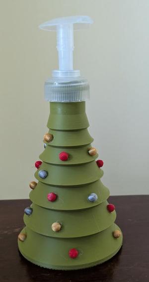 Holiday Soap Dispenser - Christmas Tree