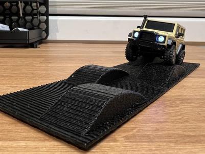 Micro Rock Crawler Park Track Obstacle - Waves