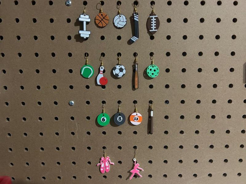 Sport Earrings Collection (No AMS)