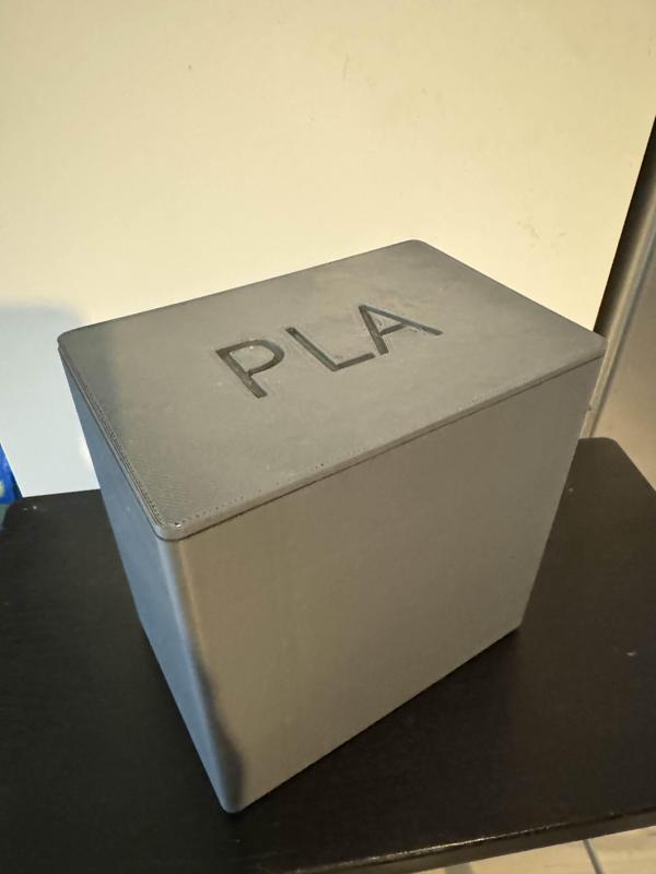 Lidded Filament Trash Bin