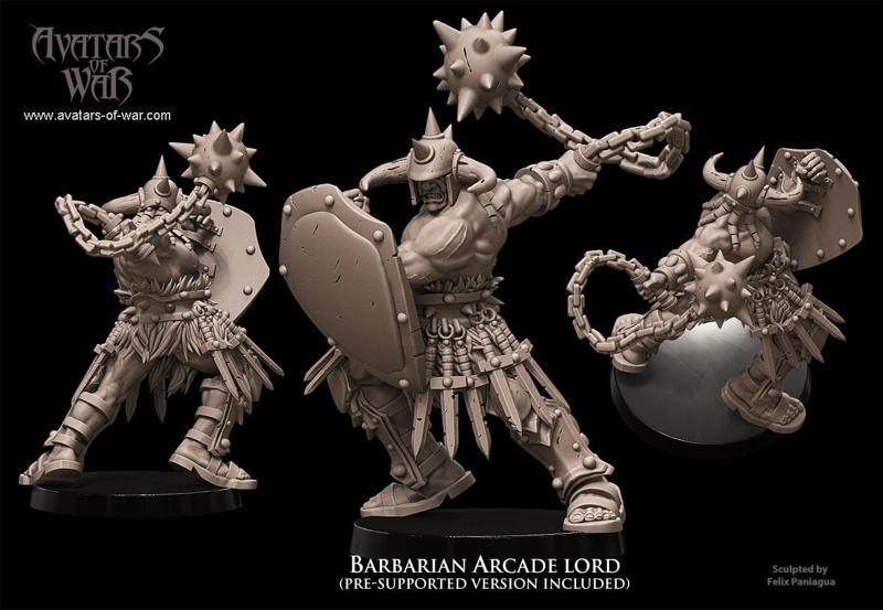 Barbarian Arcade Lord