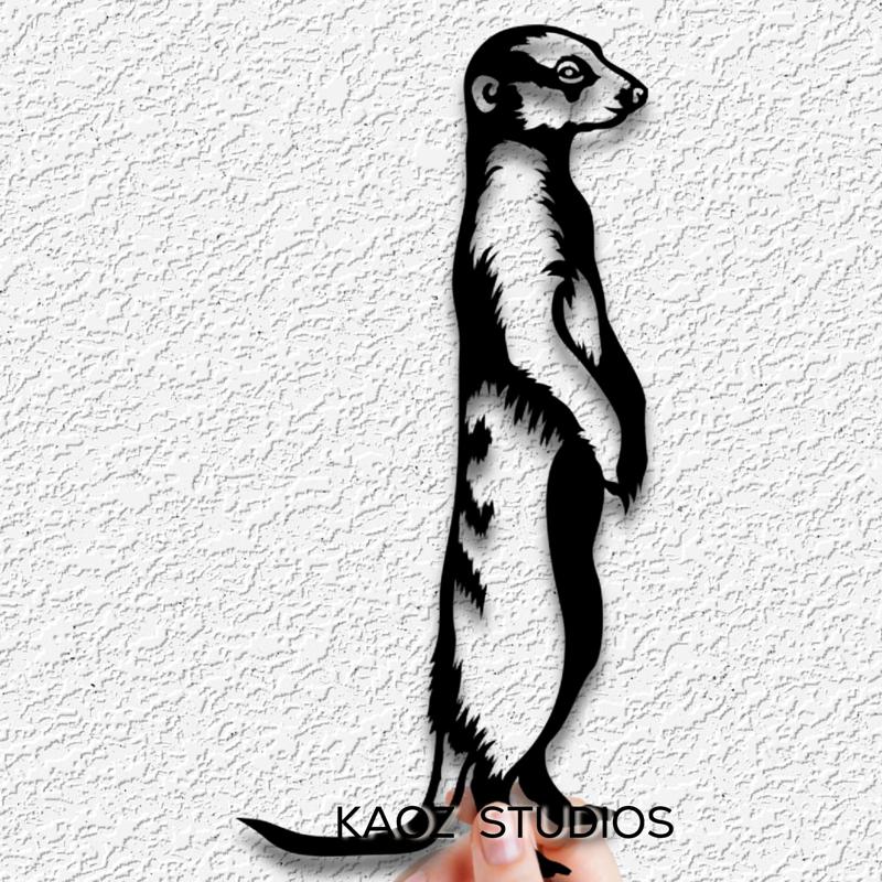meerkat wall art the lion king wall decor safari wildlife decoration