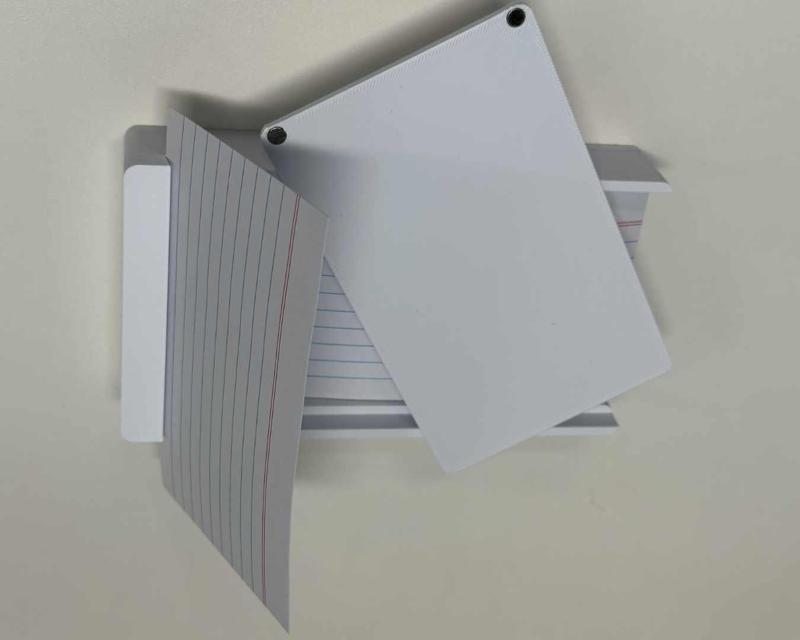 3 * 5″ (76 * 127mm) index card holder
