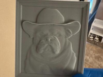 BULL DOG PORTRAIT 