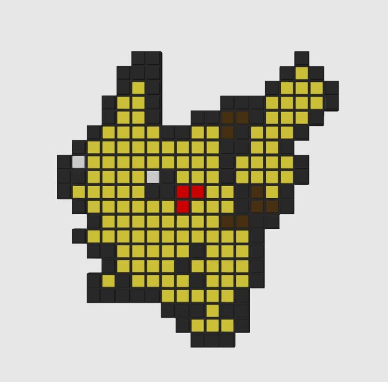 Pixel Art Pikachu