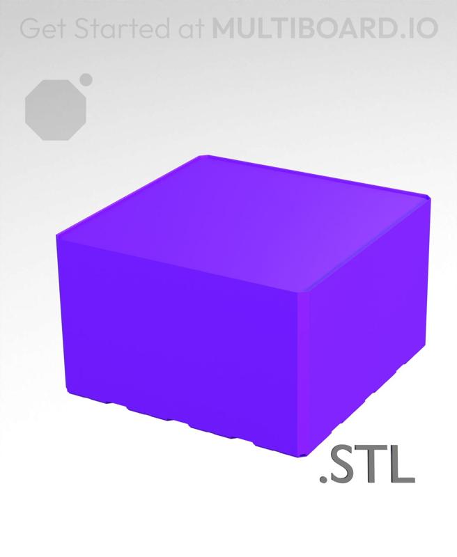 4x4x2·5 - Multibin Insert - STL Remixing File