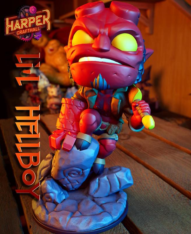 Li'l Hellboy - Multicolor Collectible Comic Figure