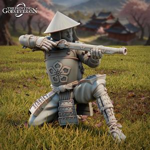 Ashigaru Gunman D - Presupported