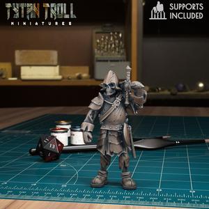 Armoured Skeleton 13 [Pre-Supported]