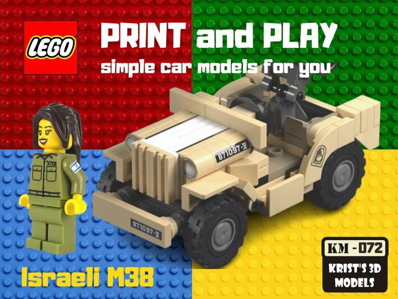 LEGO Israeli M38 – 4x4 Truck