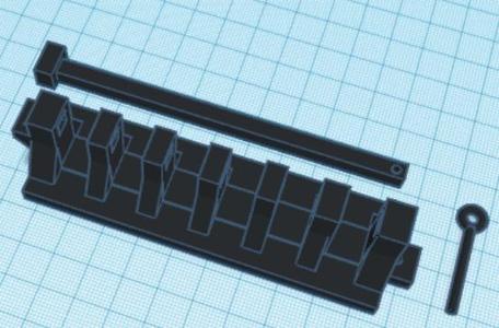 Cable Organizer with Lock