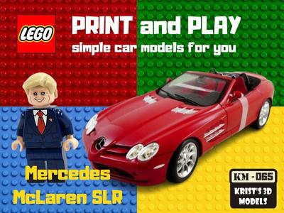 LEGO Mercedes McLaren SLR 722 TRUMP