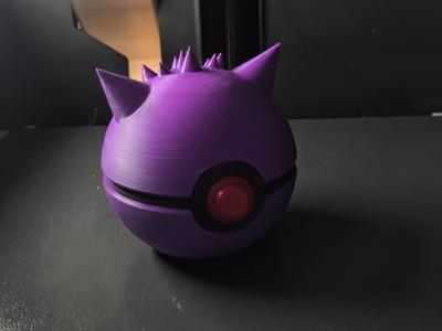 #0094 - Gengar inspired Pokeball