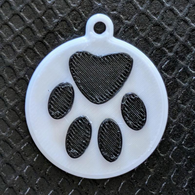 Cat Pendant kids don't mix up their backpacks