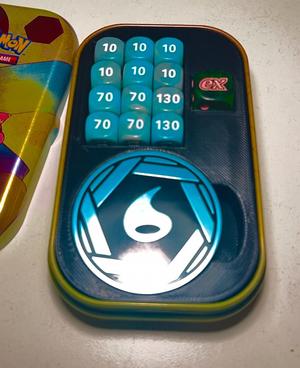 Mini Tin Insert for paper Pockemon TCG Pocket 