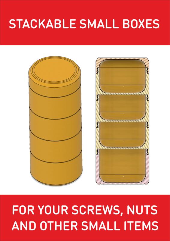 Small Stackable BOXES