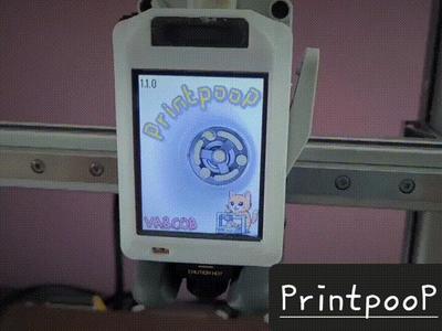 PrintpooP – Smart Display for A1 & A1 Mini
