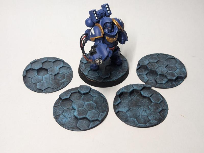 Base Topper 40mm Basalt 40k Terminator