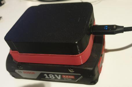 Bosch Professional 18V USB-A/USB-C Charger with Power Delivery