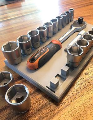 Ratchet and bits holder