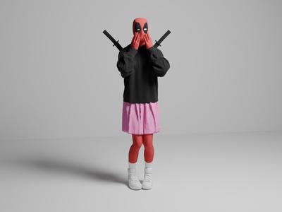 Deadpool Cheerleader