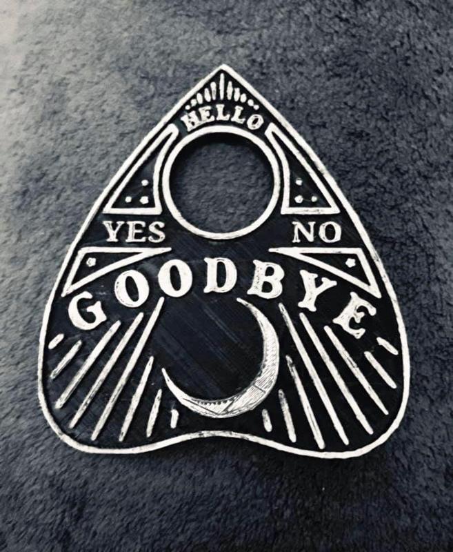 Spooky Ouija Planchette Coasters