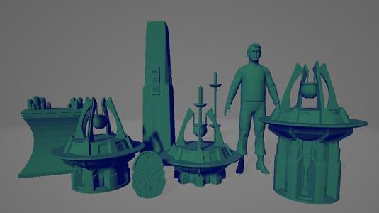 Bajoran Relics and Temple Accessories- DS9