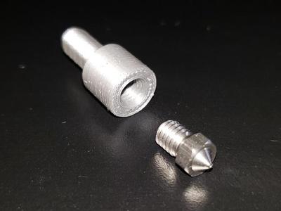 3D nozzle deburring / polishing bit
