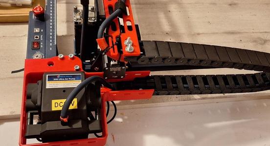 Sulpfun S30 Ultra - Pump, Y Cable chain, X cable support 