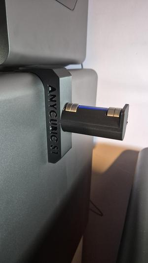 Spooly - Anycubic Kobra S1 side spool mount/hanger with bearings