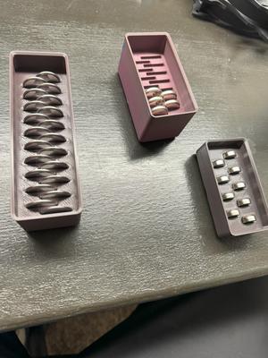 Gridfinity Coin Battery Holders