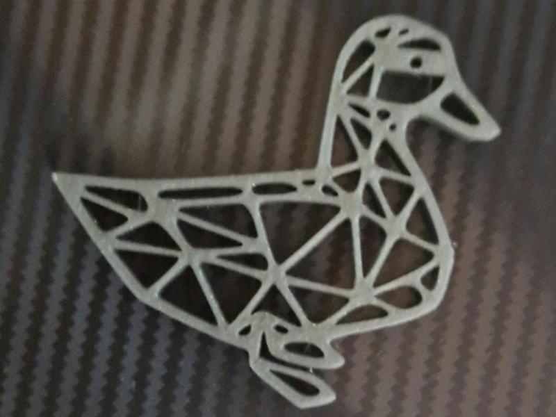 Duck Silhouette |Keychain or Wall Decor