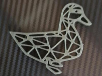 Duck Silhouette |Keychain or Wall Decor
