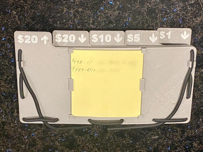 Cash Organizer/Separator