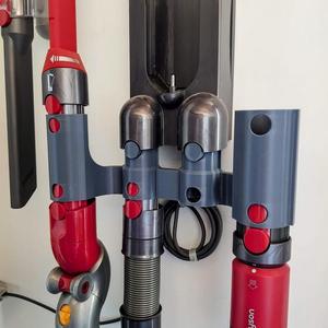 Dyson V12 Accessory Attachment Extended Storage - Improved Design with Bridge for Enhanced Stability