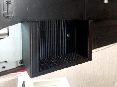 Apple TV mount for rear of TV