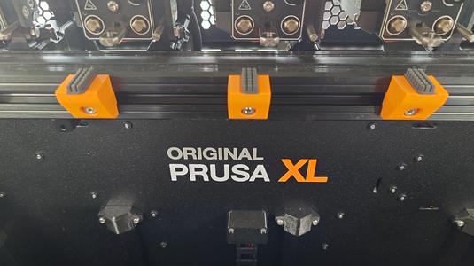 Prusa XL Silicone Nozzle cleaning Brush holder