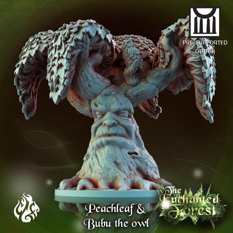 Peachleaf & Bubu the Owl