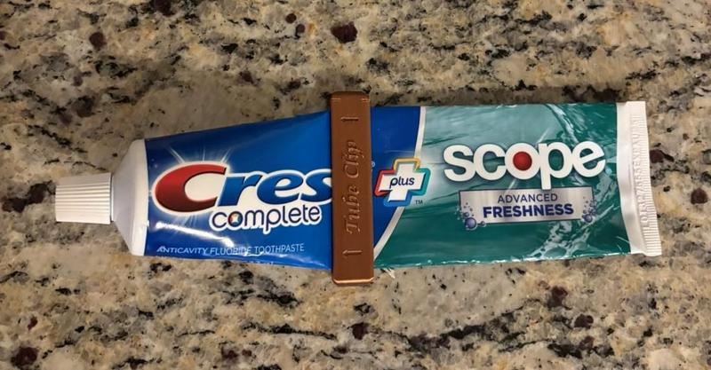 Toothpaste Tube Clip