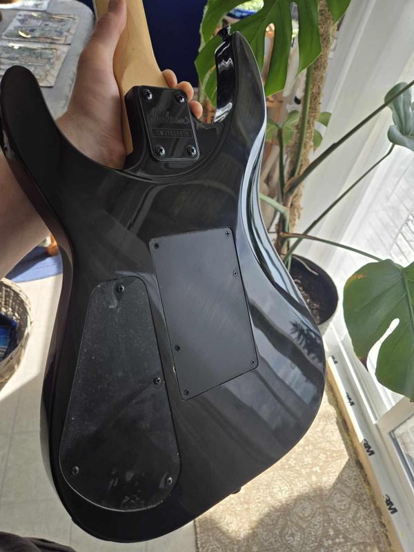 Jackson Dinky JS32 Tremolo Cover/Back Plate (No Opening for Floyd Rose)